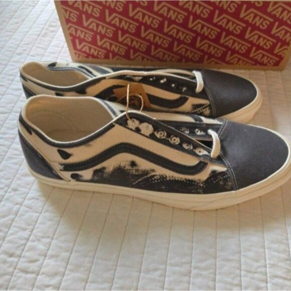 Vans Old Skool Tapered Men Size 11.5 Eco Theory Black Grey 052025 - Picture 6 of 9